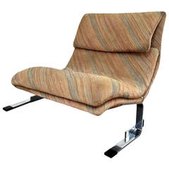 Three "Onda (Wave) Lounge Chairs", Design Saporiti