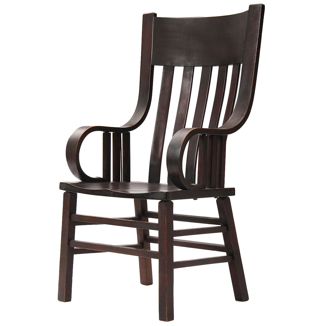Throne Chair By Crocker For Sale at 1stDibs crocker chair company