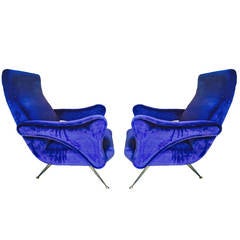 Pair of armchairs, design Gigi Radice 1950