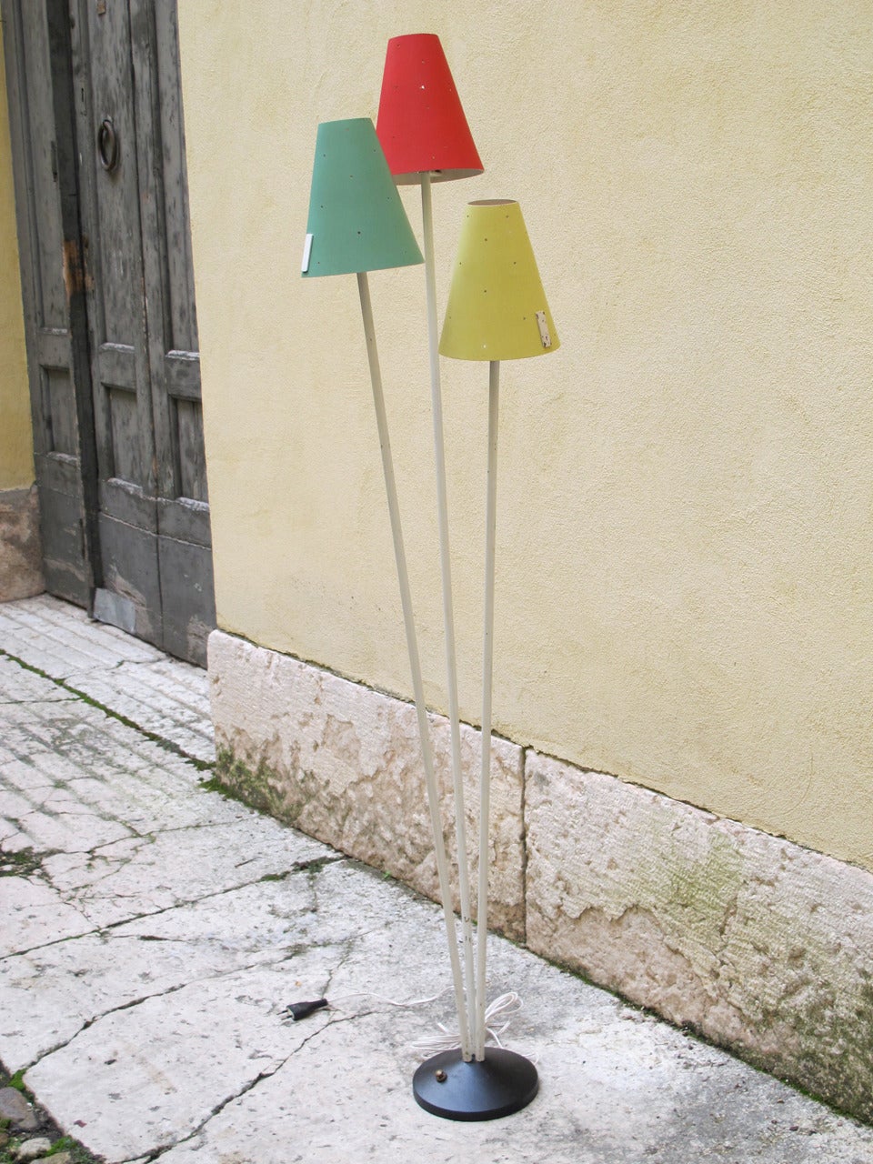 Mid-20th Century Floor Lamp, Design Arredoluce For Sale