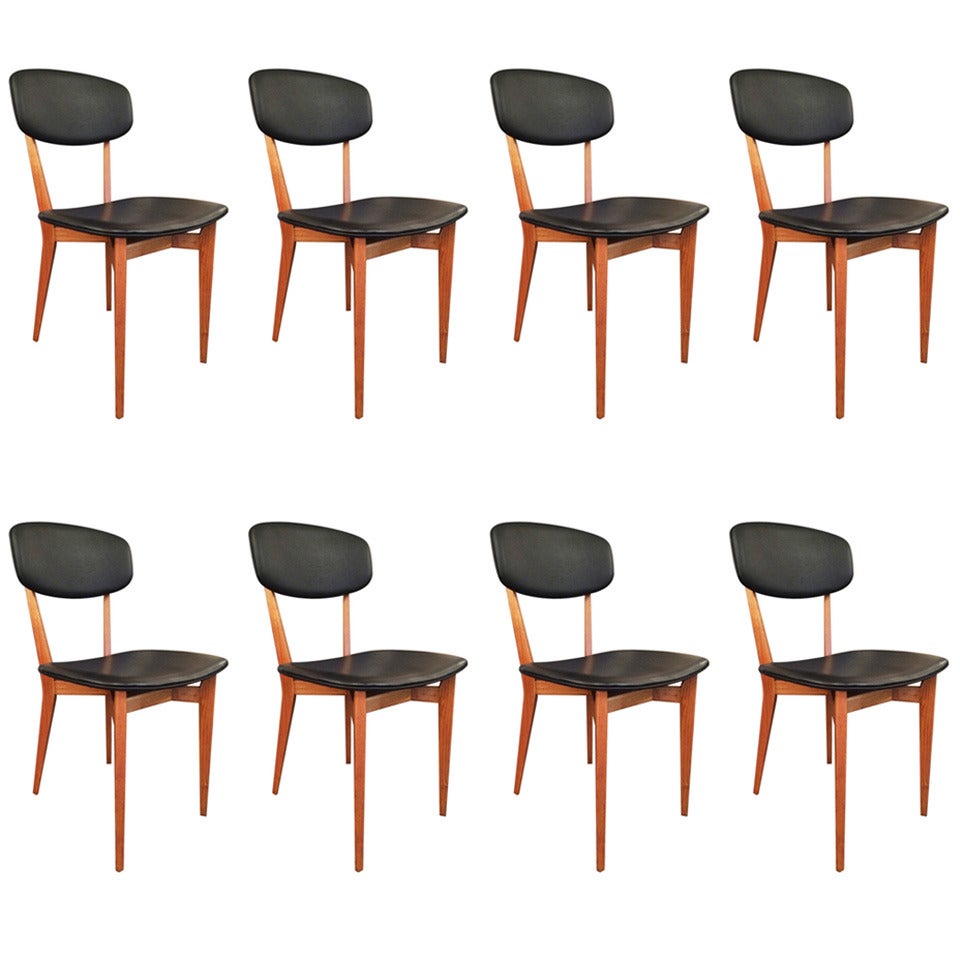 8 chairs design, Ico Parisi