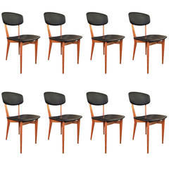 8 chairs design, Ico Parisi
