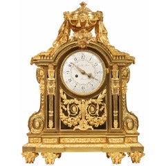 A High Quality French 19th Century Louis XVI Style Century Ormolu Clock