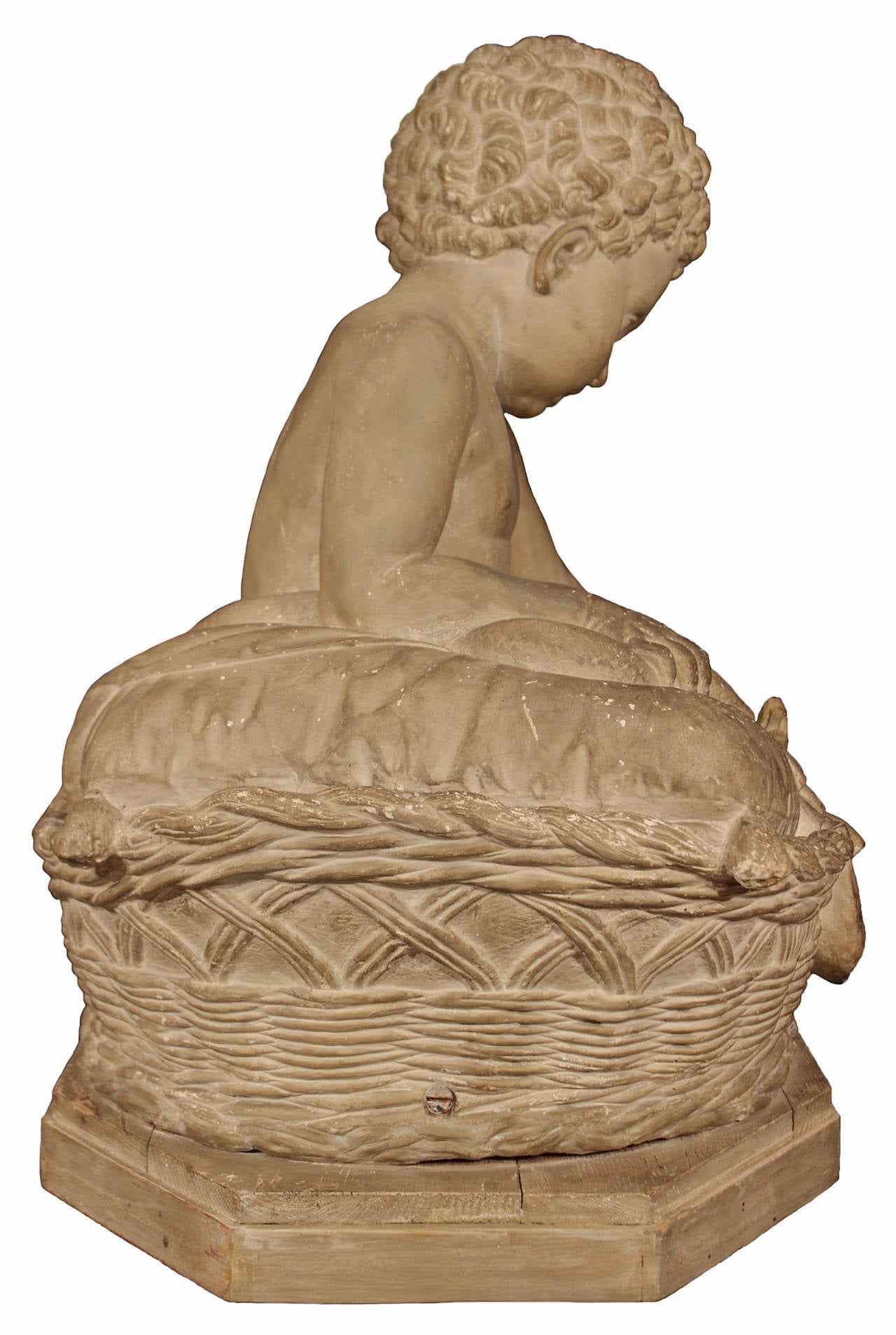 Italian 19th Century Plaster Statue at 1stdibs