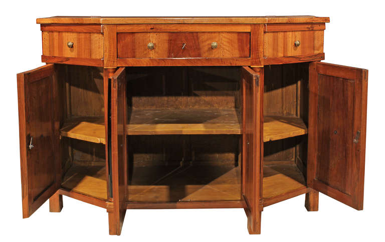 Italian Mid 18th Century Louis XVI Period Walnut Buffet