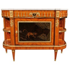 French Early 19th Century Louis XVI St. Tulipwood And Ormolu Cabinet 5