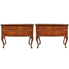 Antique A Pair of 18th Century Italian Louis XV Period Commodes