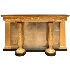 18th Century Freestanding Napolitan Console Table