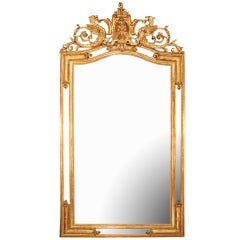 19th century French Renaissance st. giltwood mirror 3