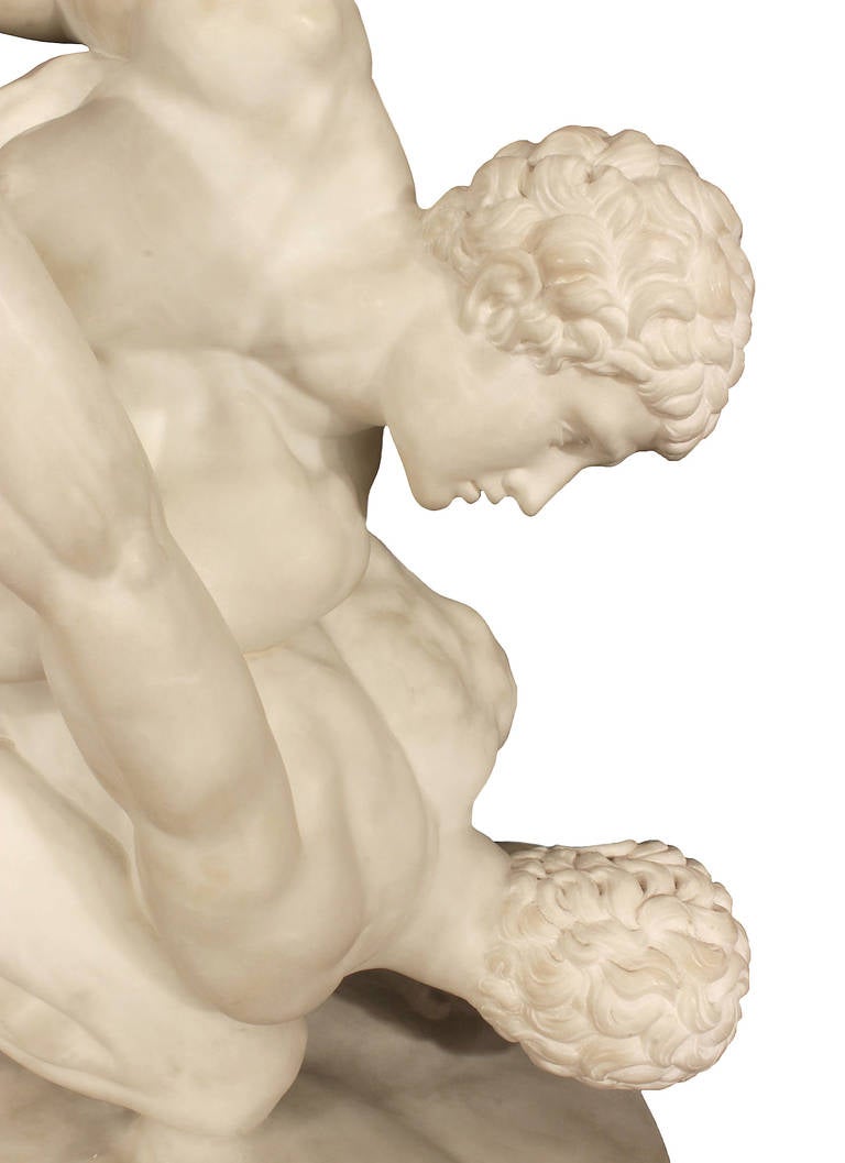 19th Century Italian, Large-Scale, Translucent Marble Sculpture 3