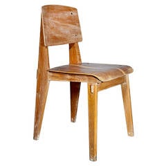 "All Wood" Chair by Jean Prouvé