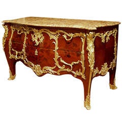 French 19th century Louis XV st. commode