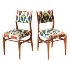 Pair of Gio Ponti Chairs by Isa, 1956