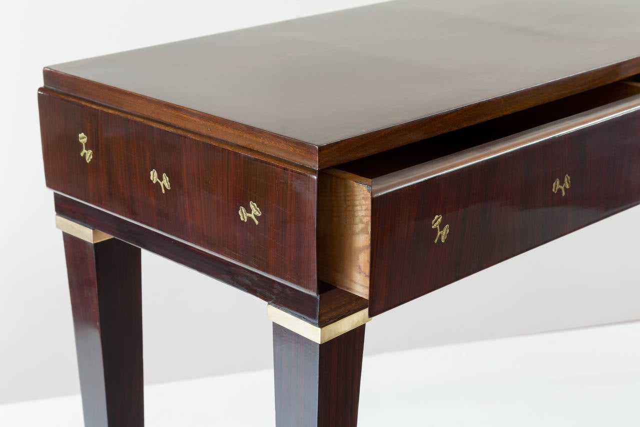 Mid-20th Century Paolo Buffa Grand Console with Three Drawers, 1939