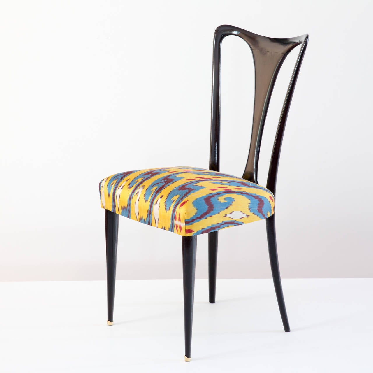 Modern Important Set of Eight Elegant Guglielmo Ulrich Dining Chairs