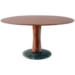 Paolo Buffa Round Dining Table, 1950