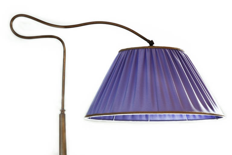 Important Venini adjustable floor lamp, 1940 

Floor lamp in 