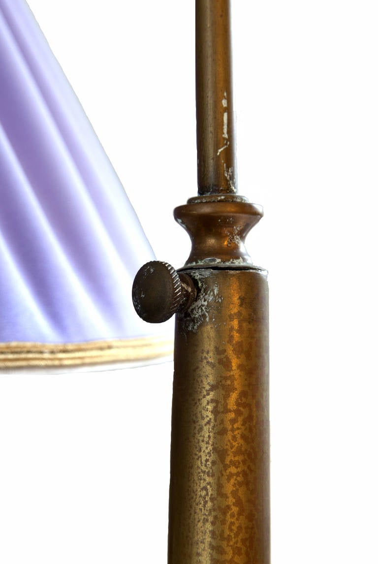 Italian Important and Rare Venini Adjustable Floor Lamp