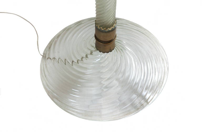Important and Rare Venini Adjustable Floor Lamp 2