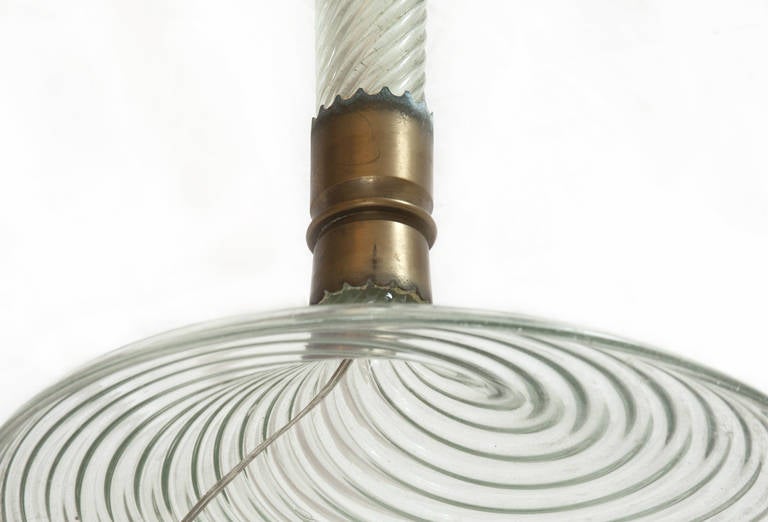 Important and Rare Venini Adjustable Floor Lamp 3