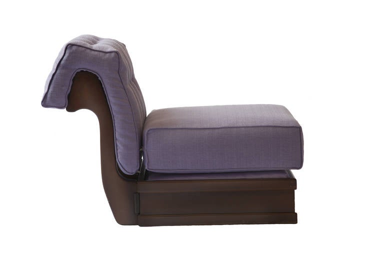 Italian Five Pieces Sectional "Gooseneck Sofa," 1970 at 1stDibs