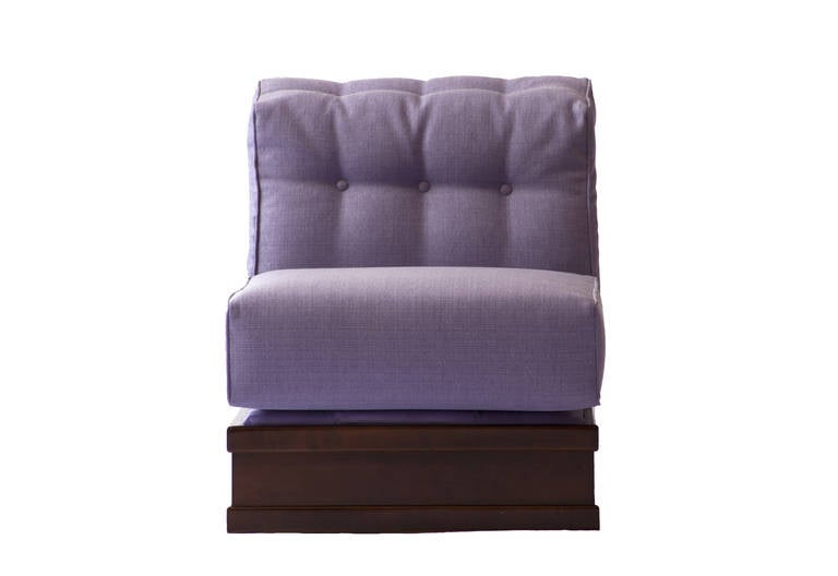 Italian Five Pieces Sectional "Gooseneck Sofa," 1970 at 1stDibs