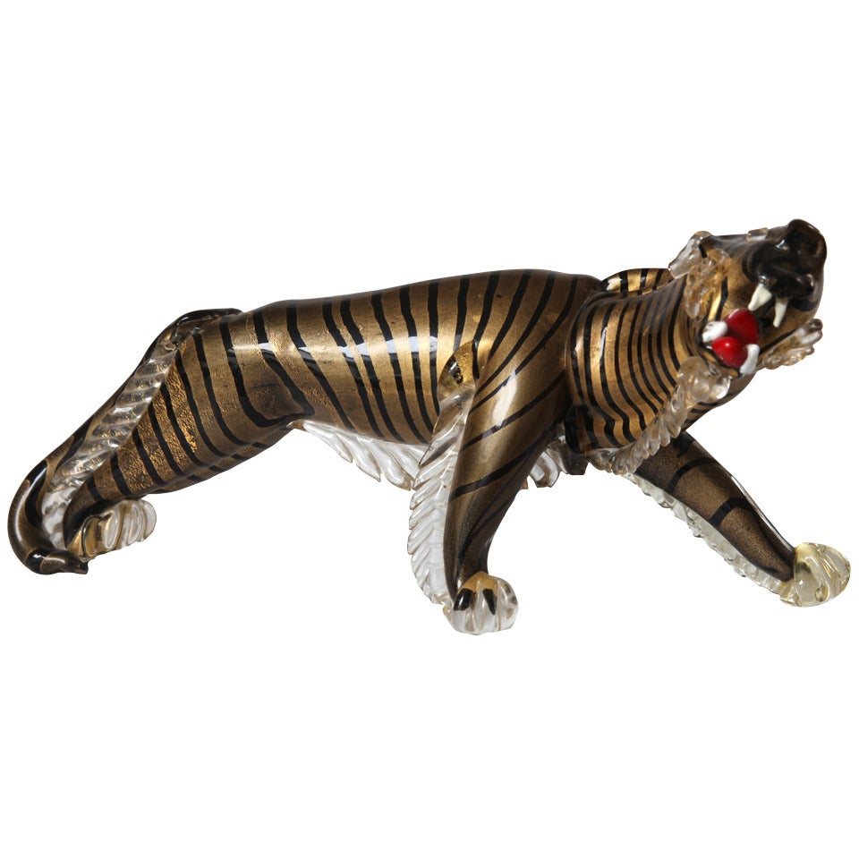 Rare Tiger Alfredo Barbini, 1950