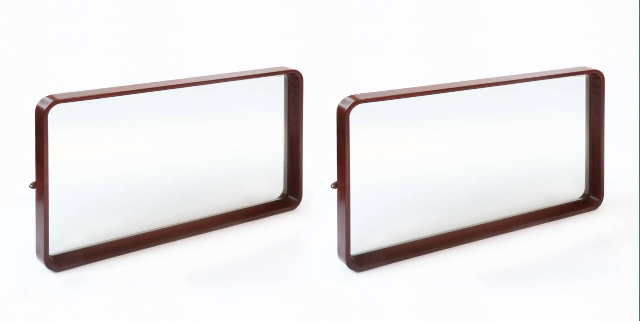 Pair Of Gustavo Pulitzer Mirrors For Transatlantic  Augustus, 1950