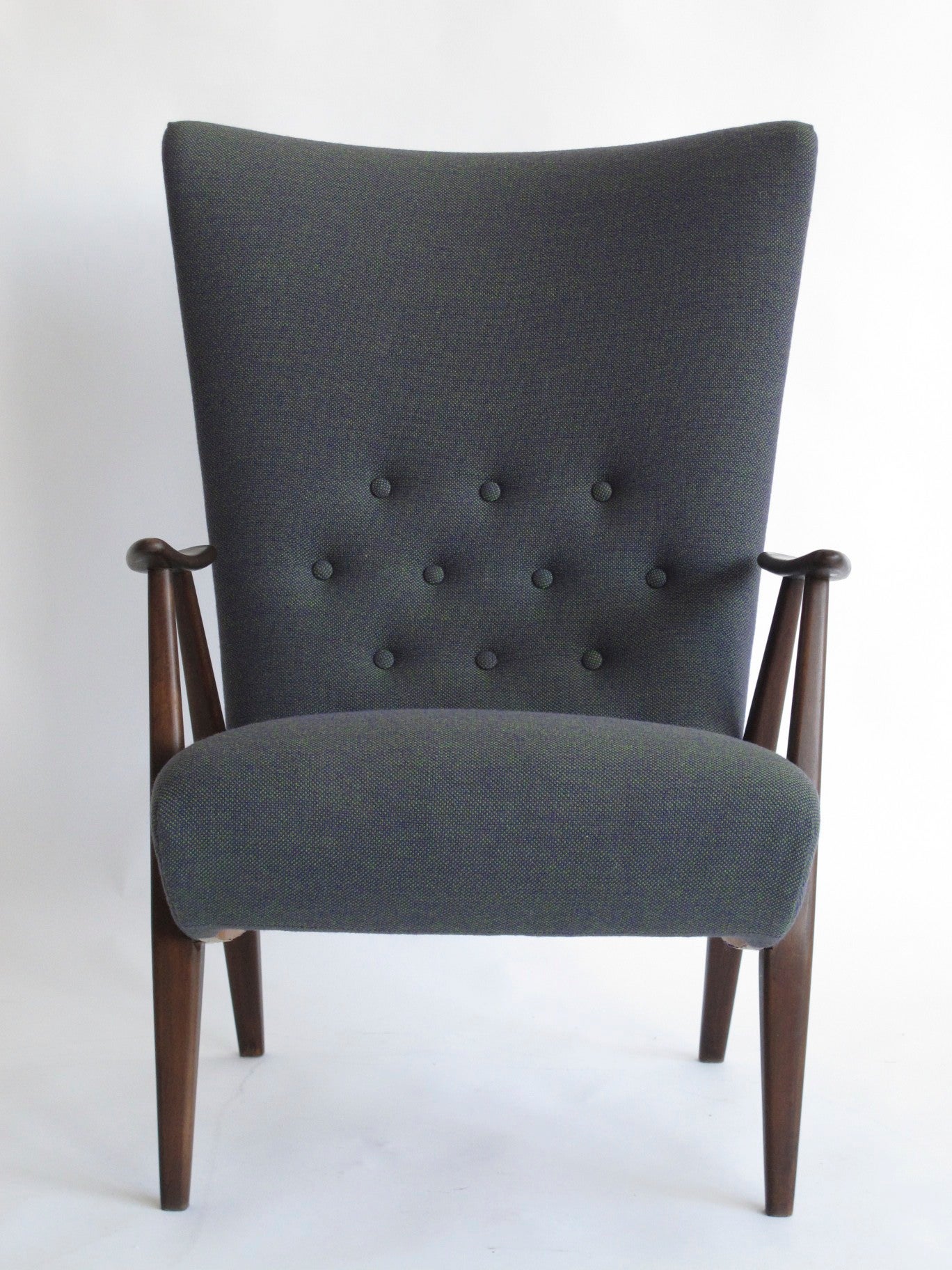 Scandinavian Modern Highback Lounge Chair