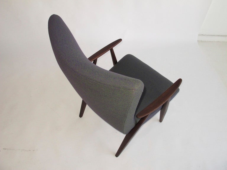 Scandinavian Modern Highback Lounge Chair 2