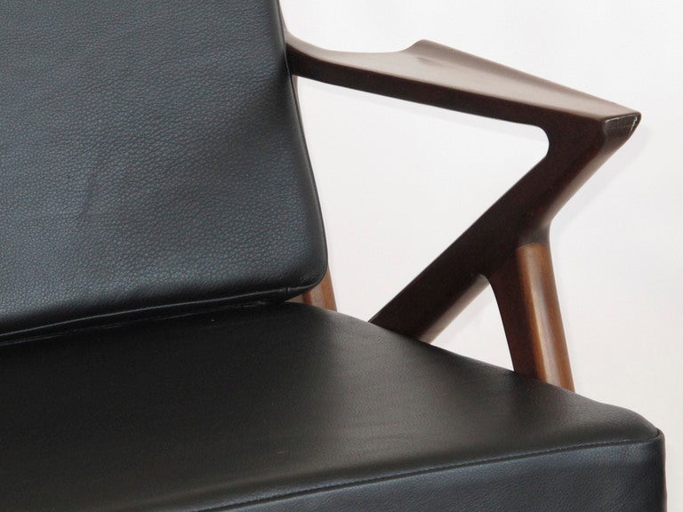 Scandinavian Modern Poul Jensen for Selig Danish Lounge Chairs