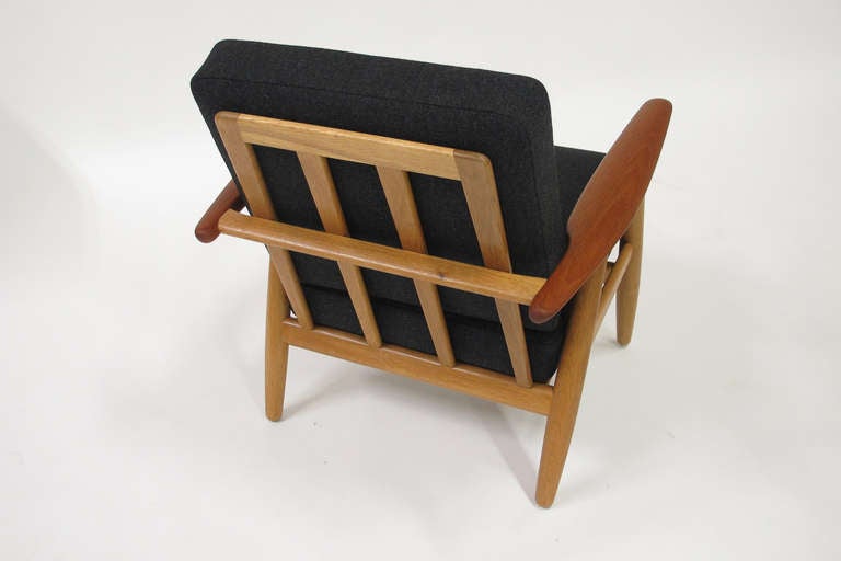 Scandinavian Modern Hans Wegner Cigar Lounge Chairs