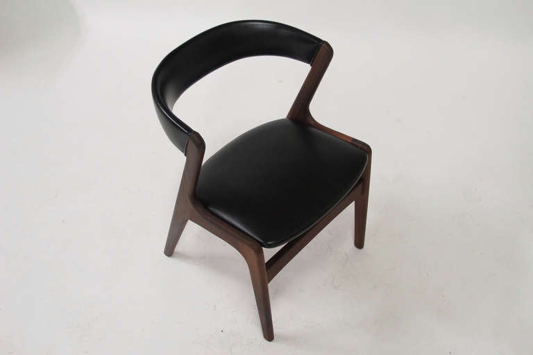 20th Century Ten Kai Kristiansen Danish Dining Chairs