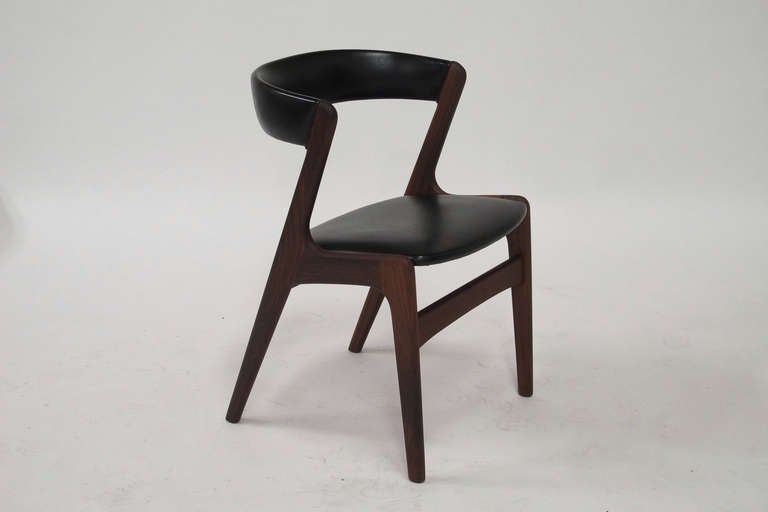 Ten Kai Kristiansen Danish Dining Chairs 1