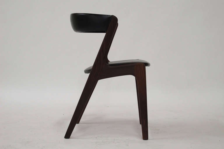 Ten Kai Kristiansen Danish Dining Chairs 2