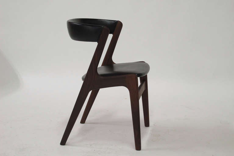Ten Kai Kristiansen Danish Dining Chairs 3