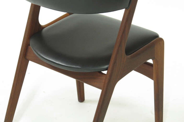 Ten Kai Kristiansen Danish Dining Chairs 5