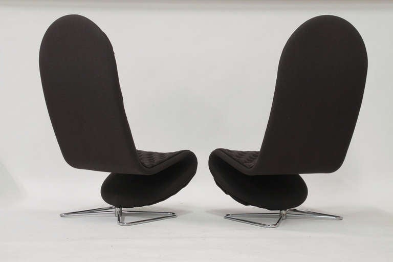 Verner Panton Chairs In Good Condition In Oakland, CA