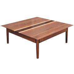 Studio Crafted Rosewood & Walnut Coffee Table