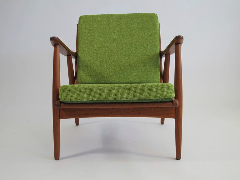 Mid Century Danish Teak Lounge Chair 1