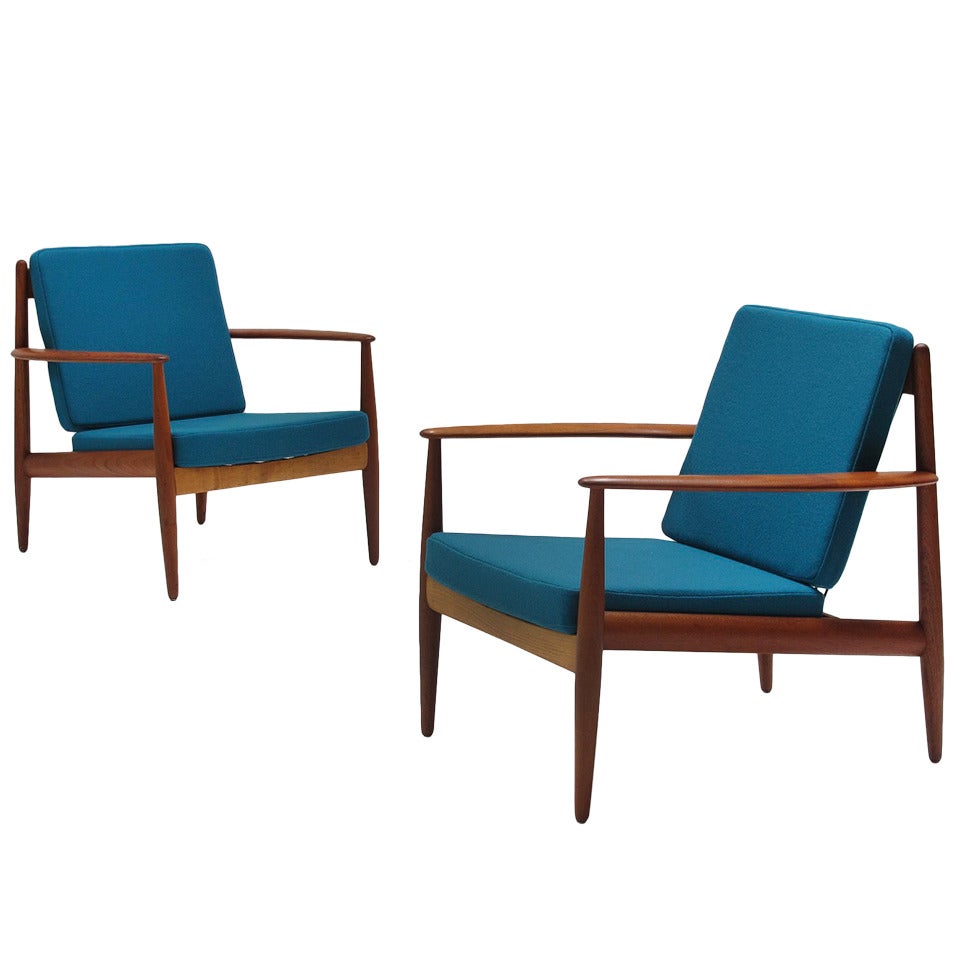 Greta Jalk Danish Lounge Chairs