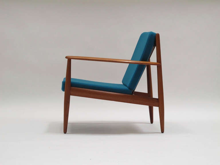 Wood Greta Jalk Danish Lounge Chairs