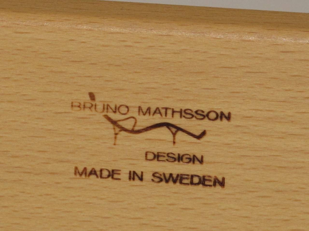 Bruno Mathsson Eva Chairs 1