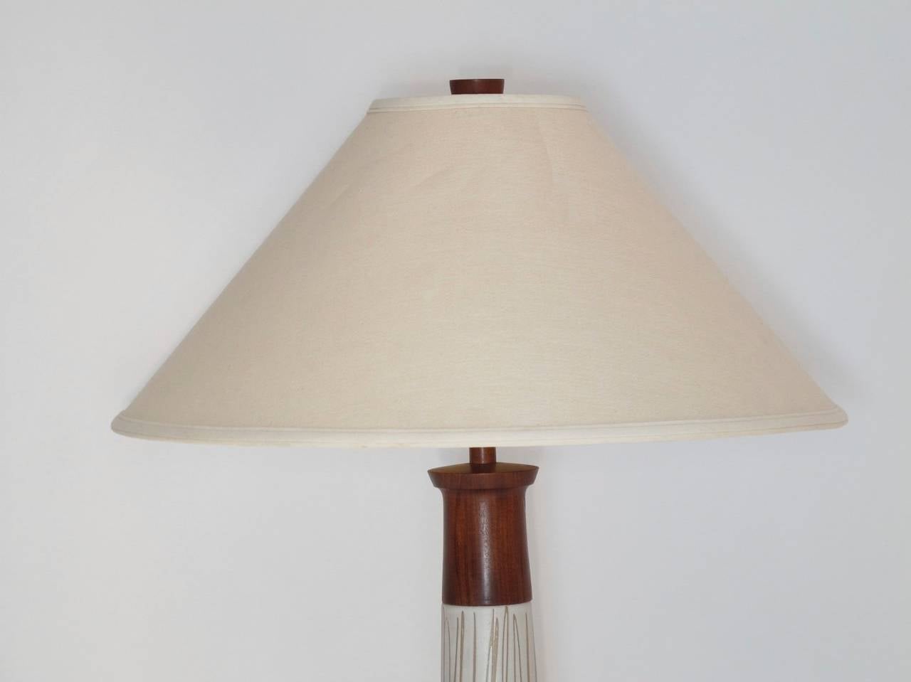 American Martz Ceramic Lamp
