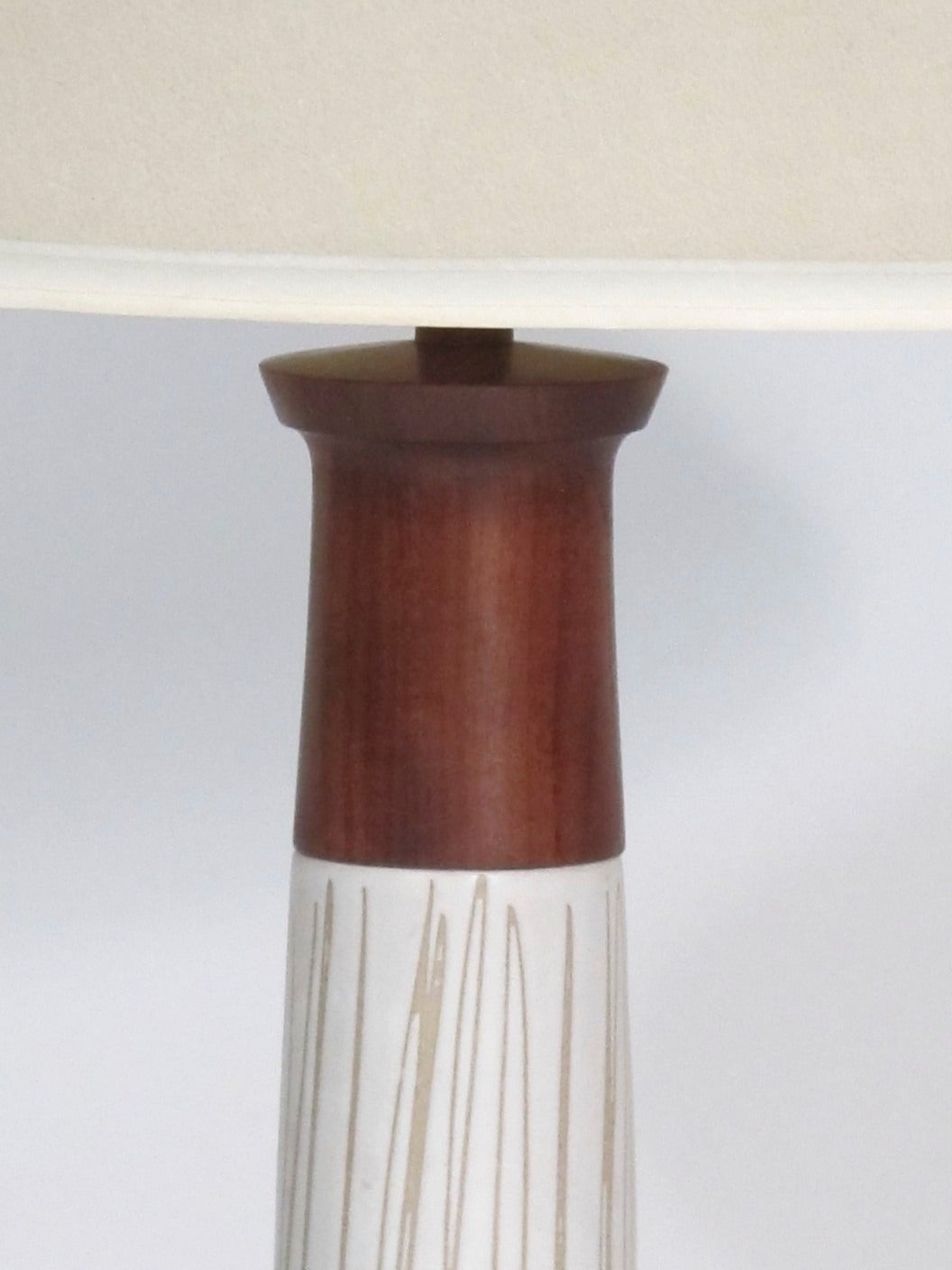 Glazed Martz Ceramic Lamp