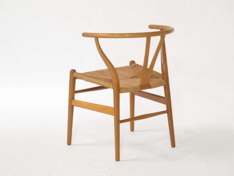 First Production Wishbone Chairs by Hans Wegner 4