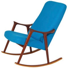 Mid-Century Danish Rocking Chair