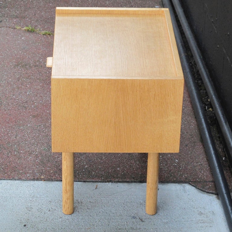 Hans Wegner Oak Nightstand 1