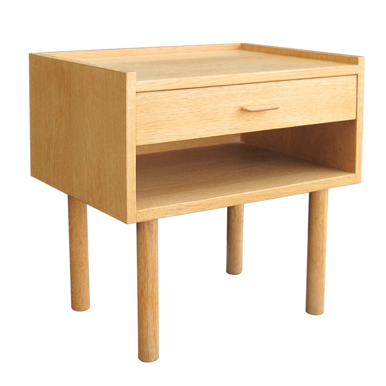 Hans Wegner Oak Nightstand