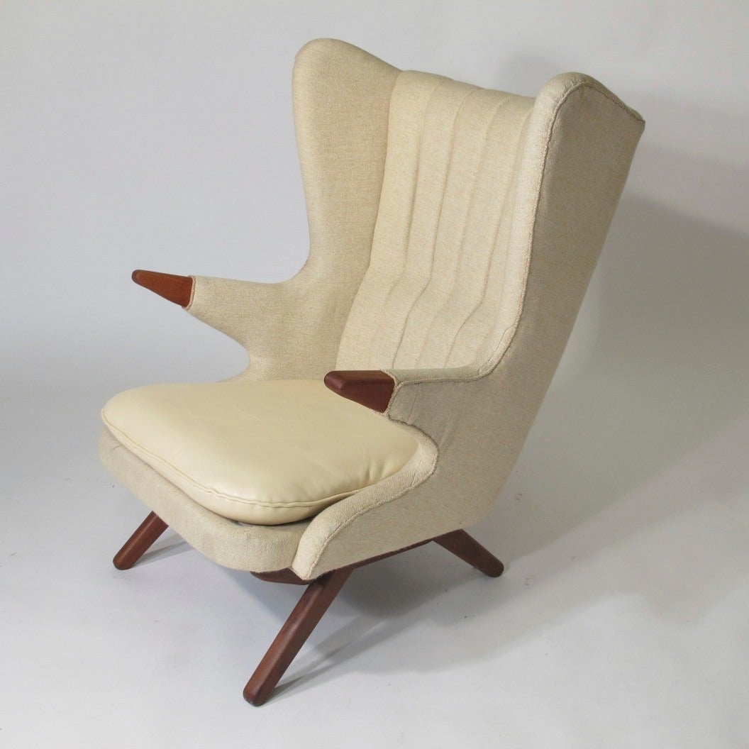 Scandinavian Modern Mid-Century Svend Skipper Papa Chair